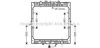 AVA QUALITY COOLING DF2045 Radiator, engine cooling